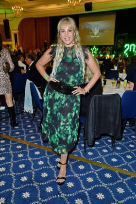Annemarie Eilfeld at the TV launch of the new season of Ich bin ein Star Holt mich hier raus invites entertainer and presenter Julian F M Stoeckel to the legendary jungle party in Berlin on Friday, January 23, 2026 on 23 01 2026