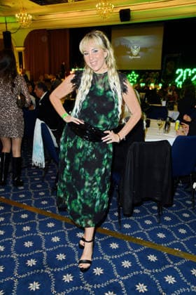 Annemarie Eilfeld at the TV launch of the new season of Ich bin ein Star Holt mich hier raus invites entertainer and presenter Julian F M Stoeckel to the legendary jungle party in Berlin on Friday, January 23, 2026 on 23 01 2026