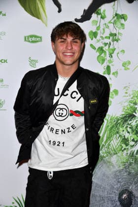 Maurice Fuchs at the TV launch of the new season of Ich bin ein Star Holt mich hier raus invites entertainer and presenter Julian F M Stoeckel to the legendary jungle party in Berlin on Friday, January 23, 2026 on 23 01 2026