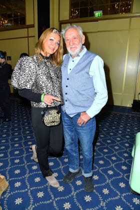Christiane Zander with husband Dieter Hallervorden at the TV launch of the new season of Ich bin ein Star Holt mich hier raus invites entertainer and presenter Julian F M Stoeckel to the legendary jungle party in Berlin on Friday, January 23, 2026 on 23 01 2026