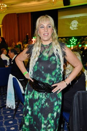 Annemarie Eilfeld at the TV launch of the new season of Ich bin ein Star Holt mich hier raus invites entertainer and presenter Julian F M Stoeckel to the legendary jungle party in Berlin on Friday, January 23, 2026 on 23 01 2026