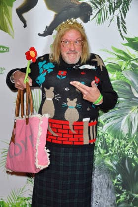 Hans Werner Olm at the TV launch of the new season of Ich bin ein Star Holt mich hier raus invites entertainer and presenter Julian F M Stoeckel to the legendary jungle party in Berlin on Friday, January 23, 2026 on 23 01 2026