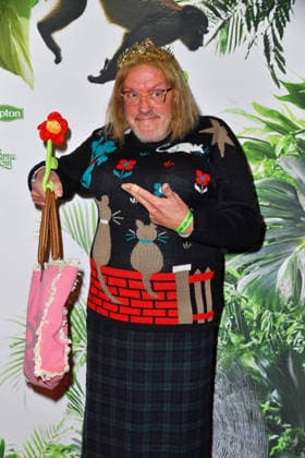 Hans Werner Olm at the TV launch of the new season of Ich bin ein Star Holt mich hier raus invites entertainer and presenter Julian F M Stoeckel to the legendary jungle party in Berlin on Friday, January 23, 2026 on 23 01 2026