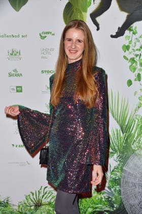 Katharina Von Garnier at the TV launch of the new season of Ich bin ein Star Holt mich hier raus invites entertainer and presenter Julian F M Stoeckel to the legendary jungle party in Berlin on Friday, January 23, 2026 on 23 01 2026