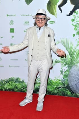 Lo Graf von Blickensdorf at the TV launch of the new season of Ich bin ein Star Holt mich hier raus invites entertainer and presenter Julian F M Stoeckel to the legendary jungle party in Berlin on Friday, January 23, 2026 on 23 01 2026