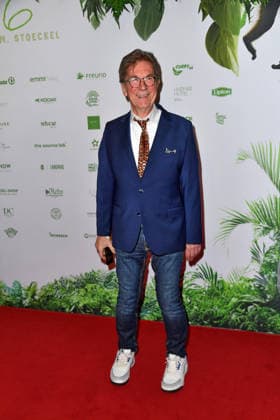 Arno Funke at the TV launch of the new season of Ich bin ein Star Holt mich hier raus invites entertainer and presenter Julian F M Stoeckel to the legendary jungle party in Berlin on Friday, January 23, 2026 on 23 01 2026