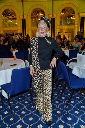 Karin Graefin Sassoli de Bianchi de Medici at the TV launch of the new season of Ich bin ein Star Holt mich hier raus invites entertainer and presenter Julian F M Stoeckel to the legendary jungle party in Berlin on Friday, January 23, 2026 on 23 01 2026