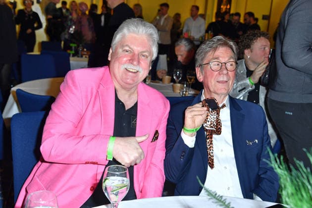 Klaus Baumgart and Arno Funke and at the TV launch of the new season of Ich bin ein Star Holt mich hier raus, entertainer and presenter Julian F M Stoeckel invites you to the legendary jungle party in Berlin on Friday, January 23, 2026 on January 23, 2026