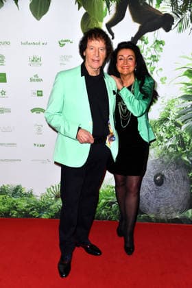 Franz Lambert with wife Christa Lambert at the TV launch of the new season of Ich bin ein Star Holt mich hier raus invites entertainer and presenter Julian F M Stoeckel to the legendary jungle party in Berlin on Friday, January 23, 2026 on January 23, 2026