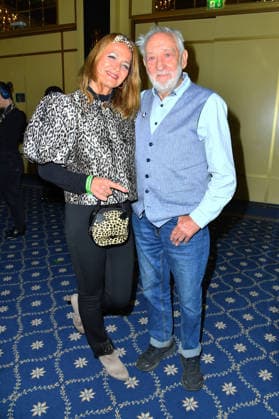 Christiane Zander with husband Dieter Hallervorden at the TV launch of the new season of Ich bin ein Star Holt mich hier raus invites entertainer and presenter Julian F M Stoeckel to the legendary jungle party in Berlin on Friday, January 23, 2026 on 23 01 2026
