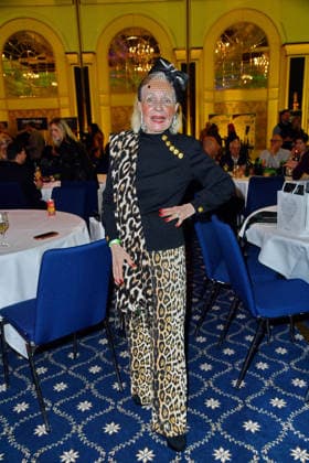 Karin Graefin Sassoli de Bianchi de Medici at the TV launch of the new season of Ich bin ein Star Holt mich hier raus invites entertainer and presenter Julian F M Stoeckel to the legendary jungle party in Berlin on Friday, January 23, 2026 on 23 01 2026