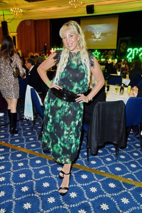Annemarie Eilfeld at the TV launch of the new season of Ich bin ein Star Holt mich hier raus invites entertainer and presenter Julian F M Stoeckel to the legendary jungle party in Berlin on Friday, January 23, 2026 on 23 01 2026
