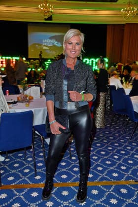 Kamilla Senjo at the TV launch of the new season of Ich bin ein Star Holt mich hier raus invites entertainer and presenter Julian F M Stoeckel to the legendary jungle party in Berlin on Friday, January 23, 2026 on 23 01 2026