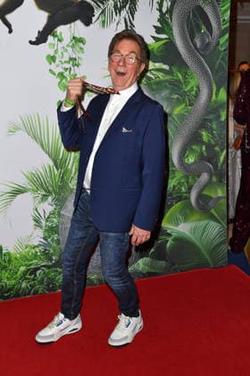 Arno Funke at the TV launch of the new season of Ich bin ein Star Holt mich hier raus invites entertainer and presenter Julian F M Stoeckel to the legendary jungle party in Berlin on Friday, January 23, 2026 on 23 01 2026