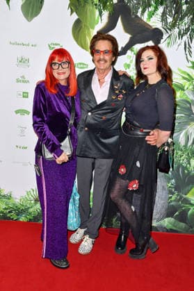 Petra Draeger, Jörg Draeger and Cinzia Paulina Draeger at the TV launch of the new season of Ich bin ein Star Holt mich hier raus invites entertainer and presenter Julian F M Stoeckel to the legendary jungle party in Berlin on Friday, January 23, 2026 on January 23, 2026