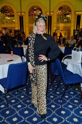 Karin Graefin Sassoli de Bianchi de Medici at the TV launch of the new season of Ich bin ein Star Holt mich hier raus invites entertainer and presenter Julian F M Stoeckel to the legendary jungle party in Berlin on Friday, January 23, 2026 on 23 01 2026