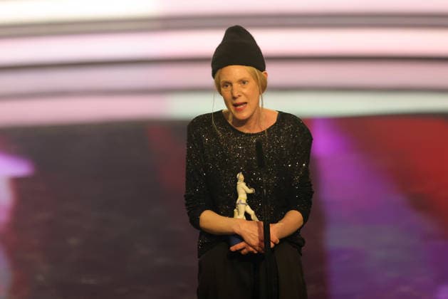 Bavarian Film Award 2025 Julia Lemke during her acceptance speech for her award in the category Best Childrens Film Zirkuskind Presentation of the 47 Bavarian Film Award on 23 01 2026 at the Prinzregententheater in Munich Bavaria, Germany The Bavarian Film Award has been presented by the Bavarian State Government since 1979 to highlight the importance of