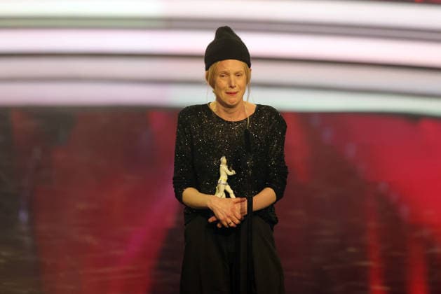 Bavarian Film Award 2025 Julia Lemke during her acceptance speech for her award in the category Best Childrens Film Zirkuskind Presentation of the 47 Bavarian Film Award on 23 01 2026 at the Prinzregententheater in Munich Bavaria, Germany The Bavarian Film Award has been presented by the Bavarian State Government since 1979 to highlight the importance of