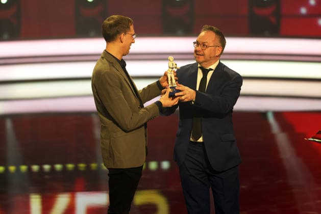 Bavarian Film Award 2025 Daniel Abma wins the award in the Best Documentary category Presentation of the 47 Bavarian Film Award on 23 01 2026 at the Prinzregententheater in Munich Bavaria, Germany The Bavarian Film Award has been presented by the Bavarian State Government since 1979 to highlight the importance of cinema as a cultural asset