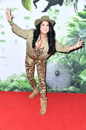 Iris Katzenberger at the TV launch of the new season of Ich bin ein Star Holt mich hier raus invites entertainer and presenter Julian F M Stoeckel to the legendary jungle party in Berlin on Friday, January 23, 2026 on 23 01 2026