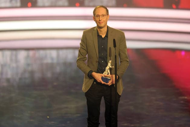 Bavarian Film Award 2025 Daniel Abma during his acceptance speech for his award in the category Best Documentary Award ceremony of the 47 Bavarian Film Award on 23 01 2026 at the Prinzregententheater in Munich Bavaria, Germany The Bavarian Film Award has been presented by the Bavarian State Government since 1979 to emphasize the importance of cinema as a cultur