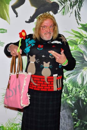 Hans Werner Olm at the TV launch of the new season of Ich bin ein Star Holt mich hier raus invites entertainer and presenter Julian F M Stoeckel to the legendary jungle party in Berlin on Friday, January 23, 2026 on 23 01 2026