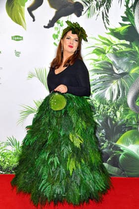 Nina Freund at the TV launch of the new season of Ich bin ein Star Holt mich hier raus invites entertainer and presenter Julian F M Stoeckel to the legendary jungle party in Berlin on Friday, January 23, 2026 on January 23, 2026