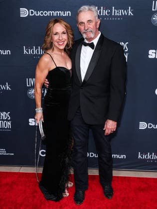 23rd Annual Living Legends Of Aviation Awards BEVERLY HILLS, LOS ANGELES, CALIFORNIA, USA - JANUARY 23: Thea Corontzos and husband Aaron Tippin arrive at the 23rd Annual Living Legends Of Aviation Awards held at The Beverly Hilton Hotel on January 23, 2026 in Beverly Hills, Los Angeles, California, United States., Credit:Xavier Collin Avalon United States, California, Beverly Hills, The Beverly Hilton Hotel Copyright: xXavierxCollinx xAvalonx 1068828183