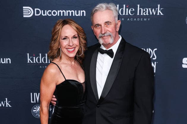 23rd Annual Living Legends Of Aviation Awards BEVERLY HILLS, LOS ANGELES, CALIFORNIA, USA - JANUARY 23: Thea Corontzos and husband Aaron Tippin arrive at the 23rd Annual Living Legends Of Aviation Awards held at The Beverly Hilton Hotel on January 23, 2026 in Beverly Hills, Los Angeles, California, United States., Credit:Xavier Collin Avalon United States, California, Beverly Hills, The Beverly Hilton Hotel Copyright: xXavierxCollinx xAvalonx 1068828201