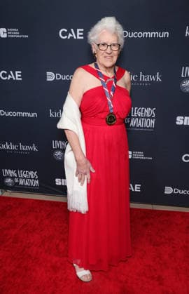 23rd Annual Living Legends of Aviation Awards at the The Beverly Hilton Featuring: Myrna Williamson Where: Los Angeles, California, United States When: 23 Jan 2026 Credit: Faye s Vision Cover Images EDITORIAL USE ONLY. NOT FOR USE BY NEWSPAPERS BASED IN THE UK. Copyright: xx coverimg55407560