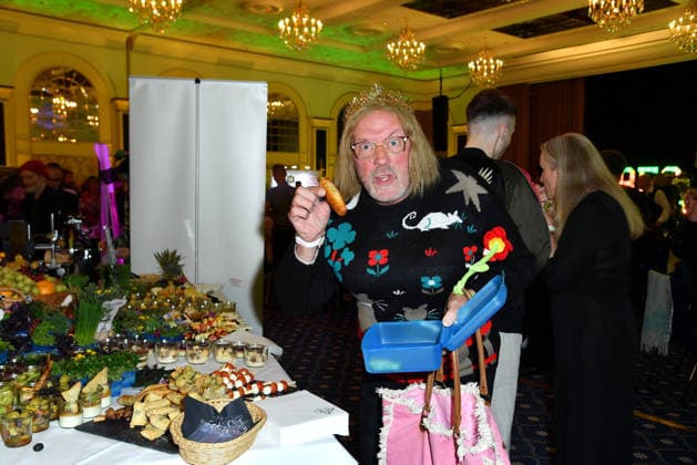 Hans Werner Olm at the jungle party for the TV launch of Ich bin ein Star Holt mich hier raus RTL on 23 01 2026 at the JW Marriott Hotel in Berlin Jungle Camp Party 2026 in Berlin