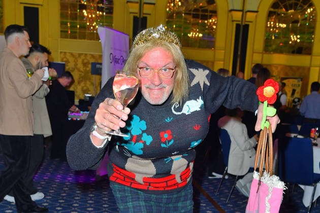 Hans Werner Olm at the jungle party for the TV launch of Ich bin ein Star Holt mich hier raus RTL on 23 01 2026 at the JW Marriott Hotel in Berlin Jungle Camp Party 2026 in Berlin
