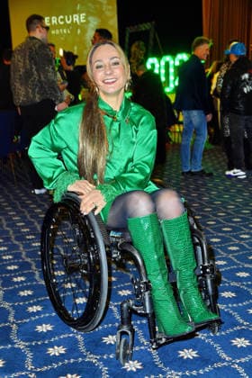 Kristina Vogel at the jungle party for the TV launch of Ich bin ein Star Holt mich hier raus RTL on 23 01 2026 at the JW Marriott Hotel in Berlin Jungle Camp Party 2026 in Berlin