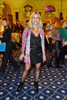 Susan Sideropoulus at the jungle party for the TV launch of Ich bin ein Star Holt mich hier raus RTL on 23 01 2026 at the JW Marriott Hotel in Berlin Jungle Camp Party 2026 in Berlin