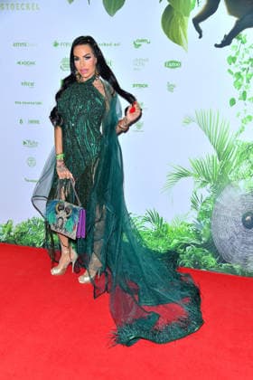 Gina Lisa Lohfink at the jungle party for the TV start of Ich bin ein Star Holt mich hier raus RTL on 23 01 2026 at the Hotel JW Marriott in Berlin Jungle Camp Party 2026 in Berlin