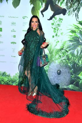 Gina Lisa Lohfink at the jungle party for the TV start of Ich bin ein Star Holt mich hier raus RTL on 23 01 2026 at the Hotel JW Marriott in Berlin Jungle Camp Party 2026 in Berlin