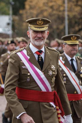 The King presides over the swearing in of the flag of the military troops of the Spanish Army in Cáceres King Felipe VI attends the oath before the flag of the military troops of the Spanish Army, at the Centro de Formación de Tropa Cefot nº 1, Santa Ana barracks, on January 24, 2026, in Cáceres, Extremadura Spain The Troop Training Center No. 1 CEFOT 1 is a military training center of the Spanish Army located in the vicinity of the Spanish city of Cáceres It is one of the two Troop Training Centers soldier, corporal and lance corporal in Spain along with the Troop Training Center No. 2, located in San Fernando Cadiz 24 JANUARY 2026 LAND ARMY FLAG SWEARING Caceres, Extremadura Caceres, Extremadura Spain  Copyright: xJavierxCintasx 7241082