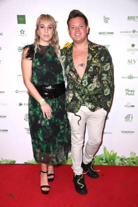 Annemarie Eilfeld and Dominik Ledea at the 8 jungle party for the start of the RTL show Ich bin ein Star Holt mich hier raus at the JW Marriott Hotel Berlin, 23 01 2026 Foto:xN.xKubelkax xFuturexImagex dschungelparty_6226