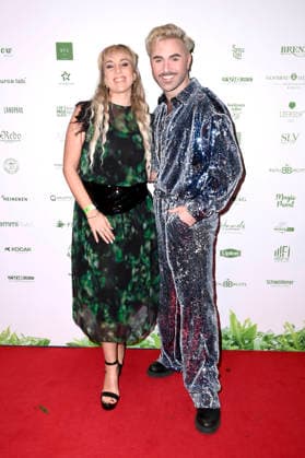 Annemarie Eilfeld and Daniel Johnson at the 8 jungle party for the start of the RTL show Ich bin ein Star Holt mich hier raus at the JW Marriott Hotel Berlin, 23 01 2026 Foto:xN.xKubelkax xFuturexImagex dschungelparty_6232