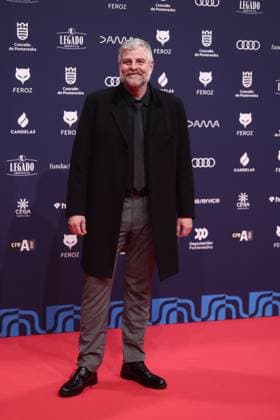 Red carpet of the Feroz Awards 2026 Actor Raúl Cimas poses on the red carpet of the Feroz Awards 2026, at the Pazo da Cultura, on January 24, 2026, in Pontevedra, Galicia Spain The Feroz Awards are presented annually by the Asociación de Informadores Cinematográficos de Espana since 2014 with the aim of highlighting the best of the years audiovisual production, both in film and television 24 JANUARY 2026 Pontevedra Galicia Pontevedra Galicia Galicia Espana  Copyright: xEduardoxParrax 7241596