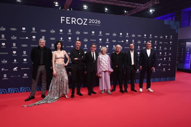 Red carpet of the Feroz Awards 2026 The team of the series Poquita fe poses on the red carpet of the Feroz Awards 2026, at the Pazo da Cultura, on January 24, 2026, in Pontevedra, Galicia Spain The Feroz Awards are presented annually by the Asociación de Informadores Cinematográficos de Espana since 2014 with the aim of highlighting the best audiovisual production of the year, both in film and television 24 JANUARY 2026 Pontevedra Galicia Galicia Pontevedra Galicia Galicia Spain  Copyright: xEduardoxParrax 7241598