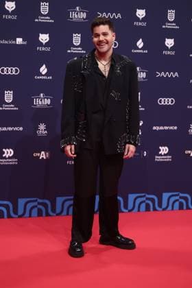 Red carpet of the Feroz Awards 2026 Writer Lluís Mosquera poses on the red carpet of the Feroz Awards 2026, at the Pazo da Cultura, on January 24, 2026, in Pontevedra, Galicia Spain The Feroz Awards are presented annually by the Asociación de Informadores Cinematográficos de Espana since 2014 with the aim of highlighting the best of the years audiovisual production, both in film and television 24 JANUARY 2026 Espana  Copyright: xEduardoxParrax 7241602