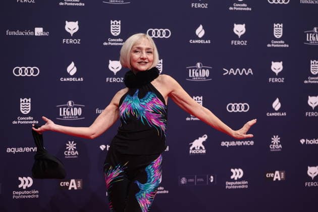 Red carpet of the Feroz Awards 2026 Actress María de Medeiros poses on the red carpet of the Feroz Awards 2026, at the Pazo da Cultura, on January 24, 2026, in Pontevedra, Galicia Spain The Feroz Awards are presented annually by the Asociación de Informadores Cinematográficos de Espana since 2014 with the aim of highlighting the best of the years audiovisual production, both in film and television 24 JANUARY 2026 Espana  Copyright: xEduardoxParrax 7241645