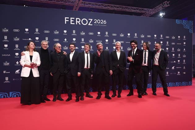 Red carpet of the Feroz Awards 2026 The team of Anatomía de un Instante on the red carpet of the Feroz Awards 2026, at the Pazo da Cultura, on January 24, 2026, in Pontevedra, Galicia Spain The Feroz Awards are presented annually by the Asociación de Informadores Cinematográficos de Espana since 2014 with the aim of highlighting the best of the years audiovisual production, both in film and television 24 JANUARY 2026 Espana  Copyright: xEduardoxParrax 7241851