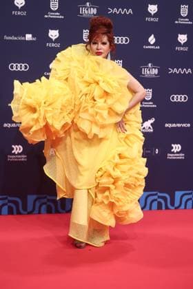 Red carpet of the Feroz Awards 2026 Singer Yurena poses on the red carpet of the Feroz Awards 2026, at the Pazo da Cultura, on January 24, 2026, in Pontevedra, Galicia Spain The Feroz Awards are presented annually by the Asociación de Informadores Cinematográficos de Espana since 2014 with the aim of highlighting the best of the years audiovisual production, both in film and television 24 JANUARY 2026 Pontevedra Galicia Pontevedra Galicia Galicia Espana  Copyright: xEduardoxParrax 7241856