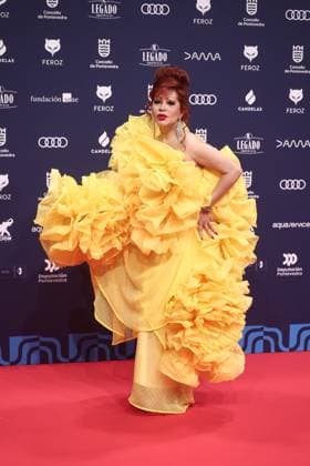 Red carpet of the Feroz Awards 2026 Singer Yurena poses on the red carpet of the Feroz Awards 2026, at the Pazo da Cultura, on January 24, 2026, in Pontevedra, Galicia Spain The Feroz Awards are presented annually by the Asociación de Informadores Cinematográficos de Espana since 2014 with the aim of highlighting the best of the years audiovisual production, both in film and television 24 JANUARY 2026 Pontevedra Galicia Pontevedra Galicia Galicia Espana  Copyright: xEduardoxParrax 7241859
