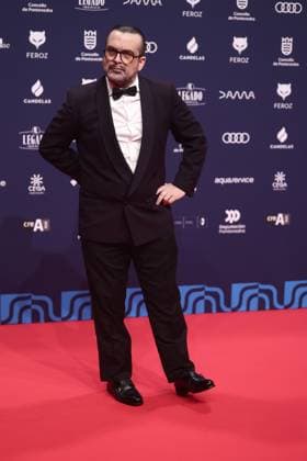 Red carpet of the Feroz Awards 2026 Filmmaker Nacho Vigalondo poses on the red carpet of the Feroz Awards 2026, at the Pazo da Cultura, on January 24, 2026, in Pontevedra, Galicia Spain The Feroz Awards are presented annually by the Asociación de Informadores Cinematográficos de Espana since 2014 with the aim of highlighting the best of the years audiovisual production, both in film and television 24 JANUARY 2026 Pontevedra Galicia Galicia Pontevedra Galicia Galicia Spain  Copyright: xEduardoxParrax 7241900