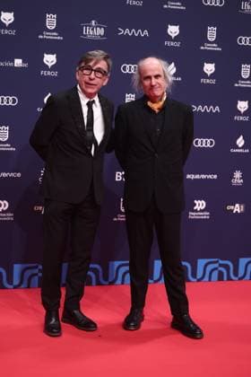 Red carpet of the Feroz Awards 2026 The creators of ¡Poquita fe pose on the red carpet of the Feroz Awards 2026, at the Pazo da Cultura, on January 24, 2026, in Pontevedra, Galicia Spain The Feroz Awards are presented annually by the Asociación de Informadores Cinematográficos de Espana since 2014 with the aim of highlighting the best of the years audiovisual production, both in film and television 24 JANUARY 2026 Pontevedra Galicia Galicia Pontevedra Galicia Galicia Spain  Copyright: xEduardoxParrax 7242510