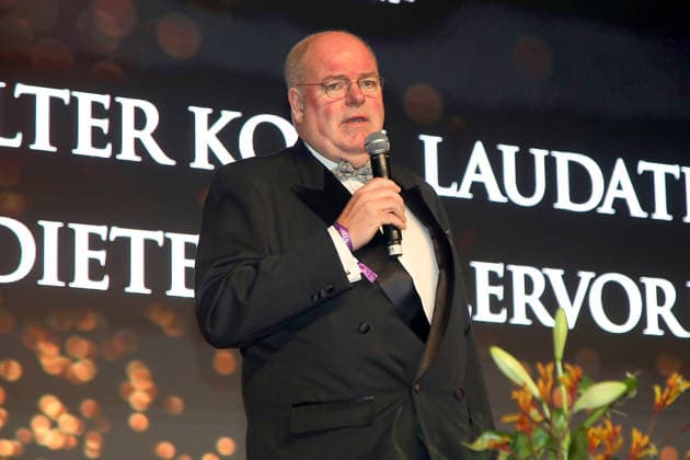 Presentation of the Honorary Award of the Berlin Press Ball for Press and Freedom of Expression Berlin, 24 01 2026 Walter Kohl at the presentation of the Honorary Award of the Berlin Press Ball for Press and Freedom of Expression at the Hotel JW Marriott in Berlin Berlin Copyright: xMatthiasxGränzdörferx