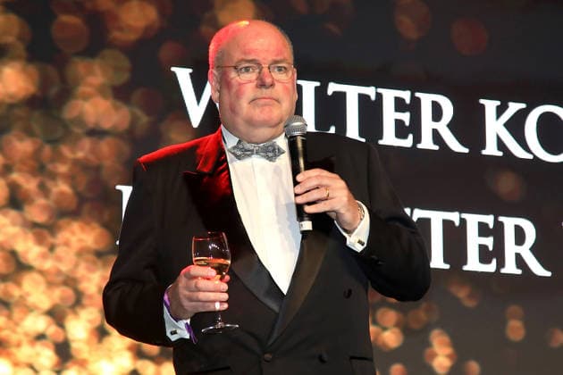 Presentation of the Honorary Award of the Berlin Press Ball for Press and Freedom of Expression Berlin, 24 01 2026 Walter Kohl at the presentation of the Honorary Award of the Berlin Press Ball for Press and Freedom of Expression at the Hotel JW Marriott in Berlin Berlin Copyright: xMatthiasxGränzdörferx